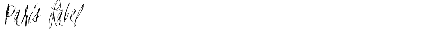 Paris Label Font preview