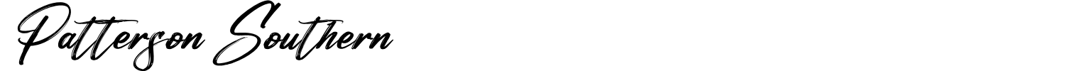 Patterson Southern Font preview