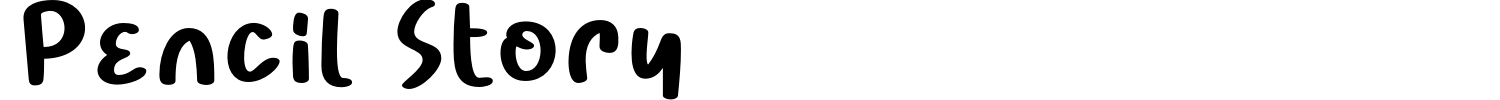 Pencil Story Font preview