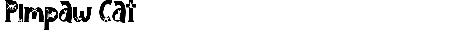 Pimpaw Cat Font preview