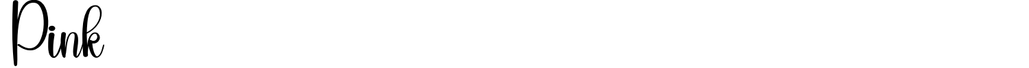 Pink Font preview
