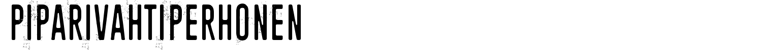 Piparivahtiperhonen Font preview