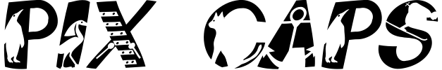 Pix Caps Font preview
