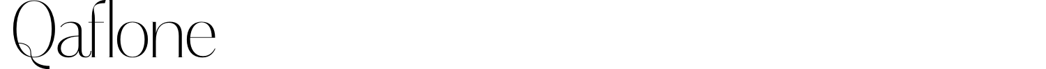 Qaflone Font preview