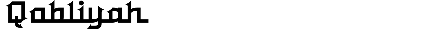 Qobliyah Font preview