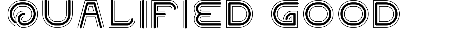 Qualified Good Font preview