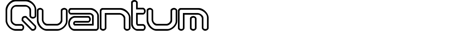 Quantum Font preview