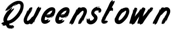 Queenstown Font preview