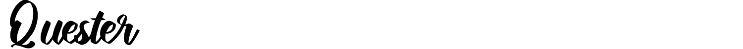 Quester Font preview