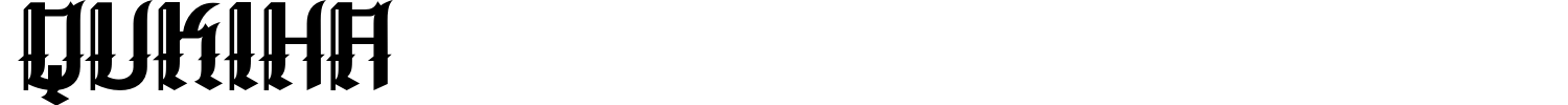Qukiha Font preview