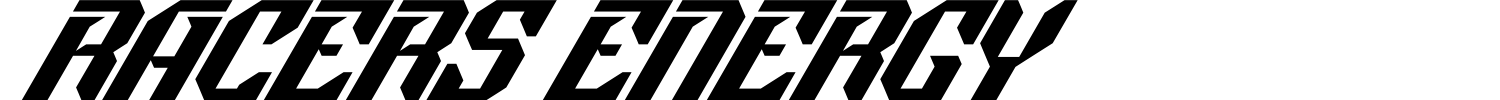 Racers Energy Font preview