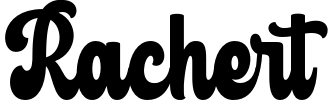 Rachert Font preview