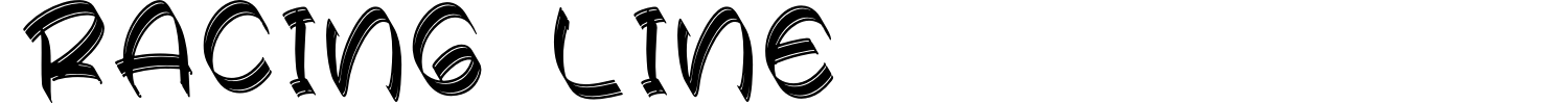 Racing Line Font preview