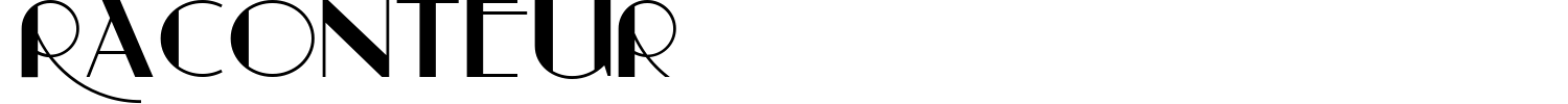 Raconteur Font preview