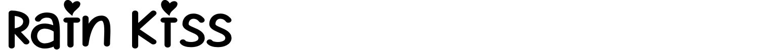 Rain Kiss Font preview