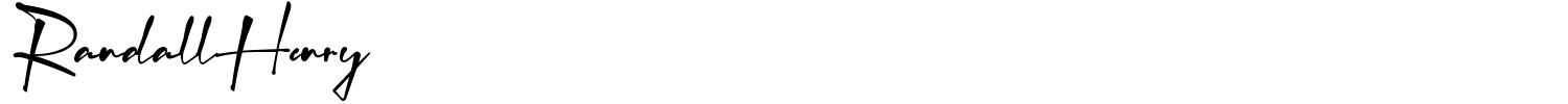 Randall Henry Font preview