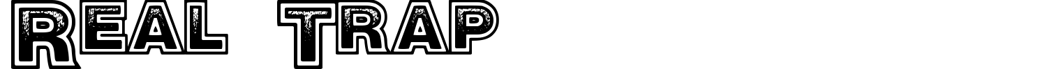 Real Trap Font preview