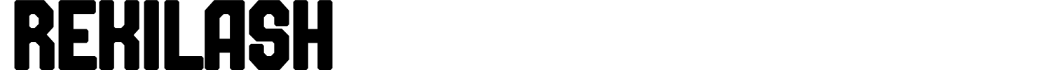 Rekilash Font preview