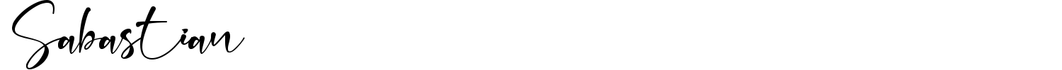 Sabastian Font preview