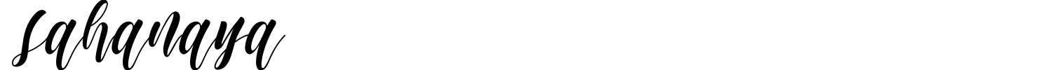 Sahanaya Font preview
