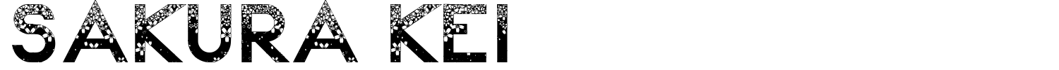 Sakura Kei Font preview