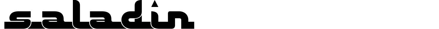 Saladin Font preview