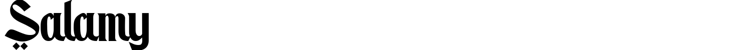 Salamy Font preview