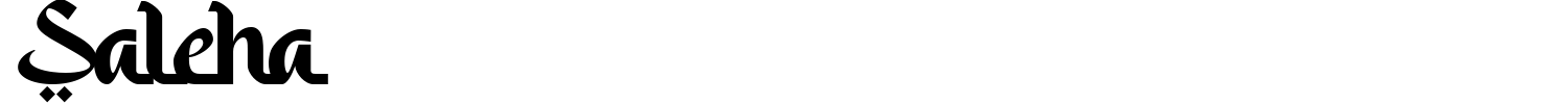 Saleha Font preview