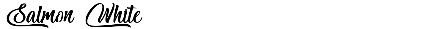 Salmon White Font preview