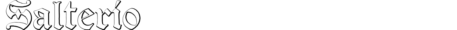 Salterio Font preview