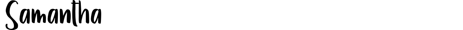 Samantha Font preview