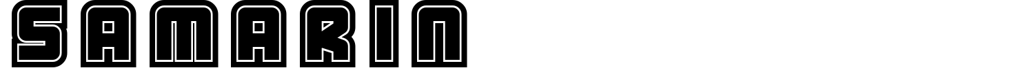 Samarin Font preview