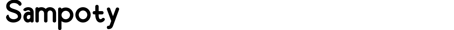 Sampoty Font preview