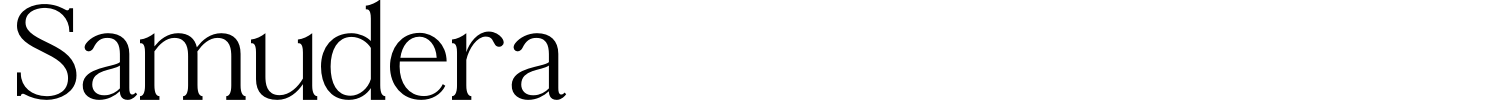 Samudera Font preview