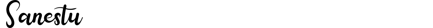 Sanestu Font preview