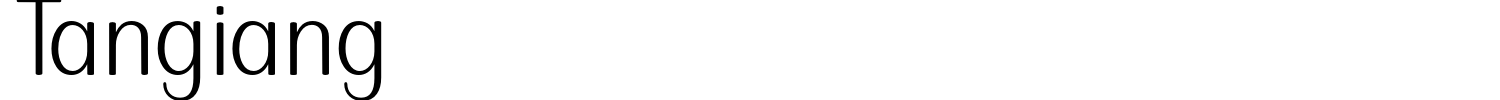 Tangiang Font preview