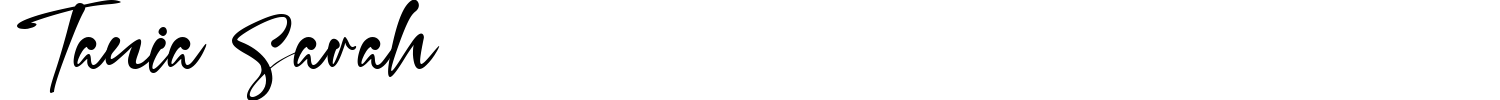 Tania Sarah Font preview