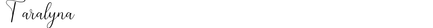 Taralyna Font preview