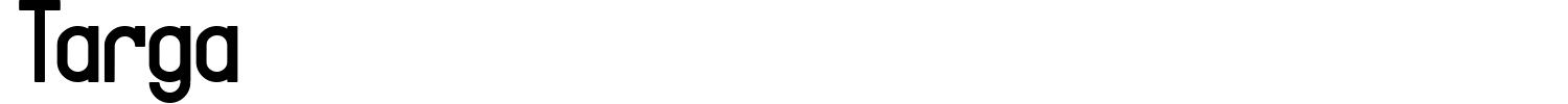Targa Font preview