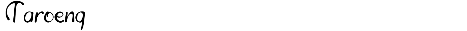 Taroeng Font preview