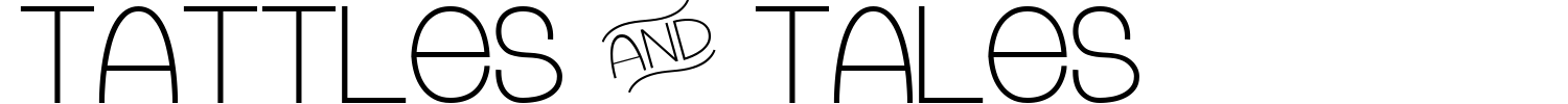 Tattles & Tales Font preview