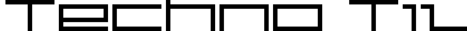 Techno Til Dawn Font preview