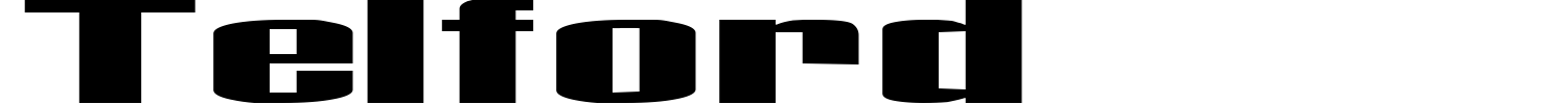 Telford Font preview
