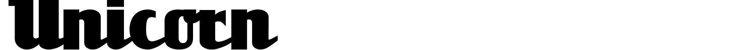 Unicorn Font preview
