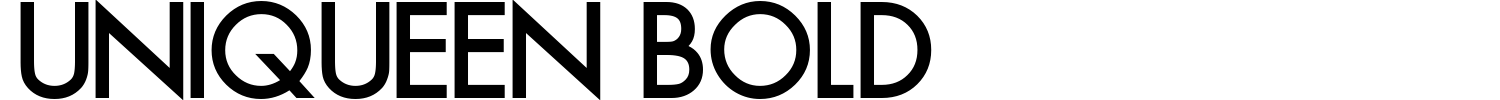 Uniqueen Bold Font preview