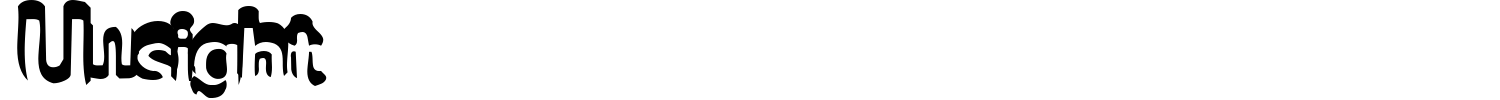 Unsight Font preview