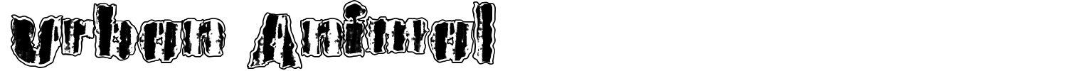 Urban Animal Font preview