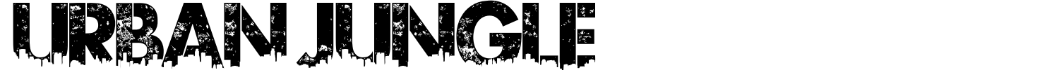 Urban Jungle Font preview