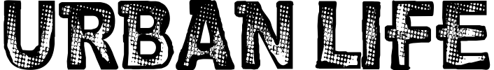 Urban Life Font preview