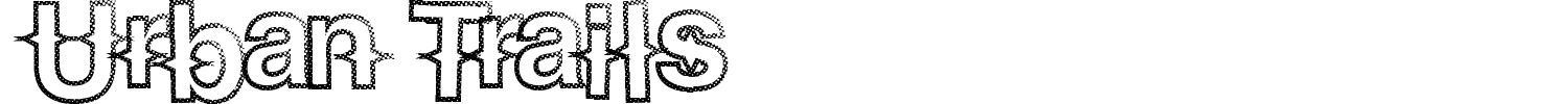 Urban Trails Font preview